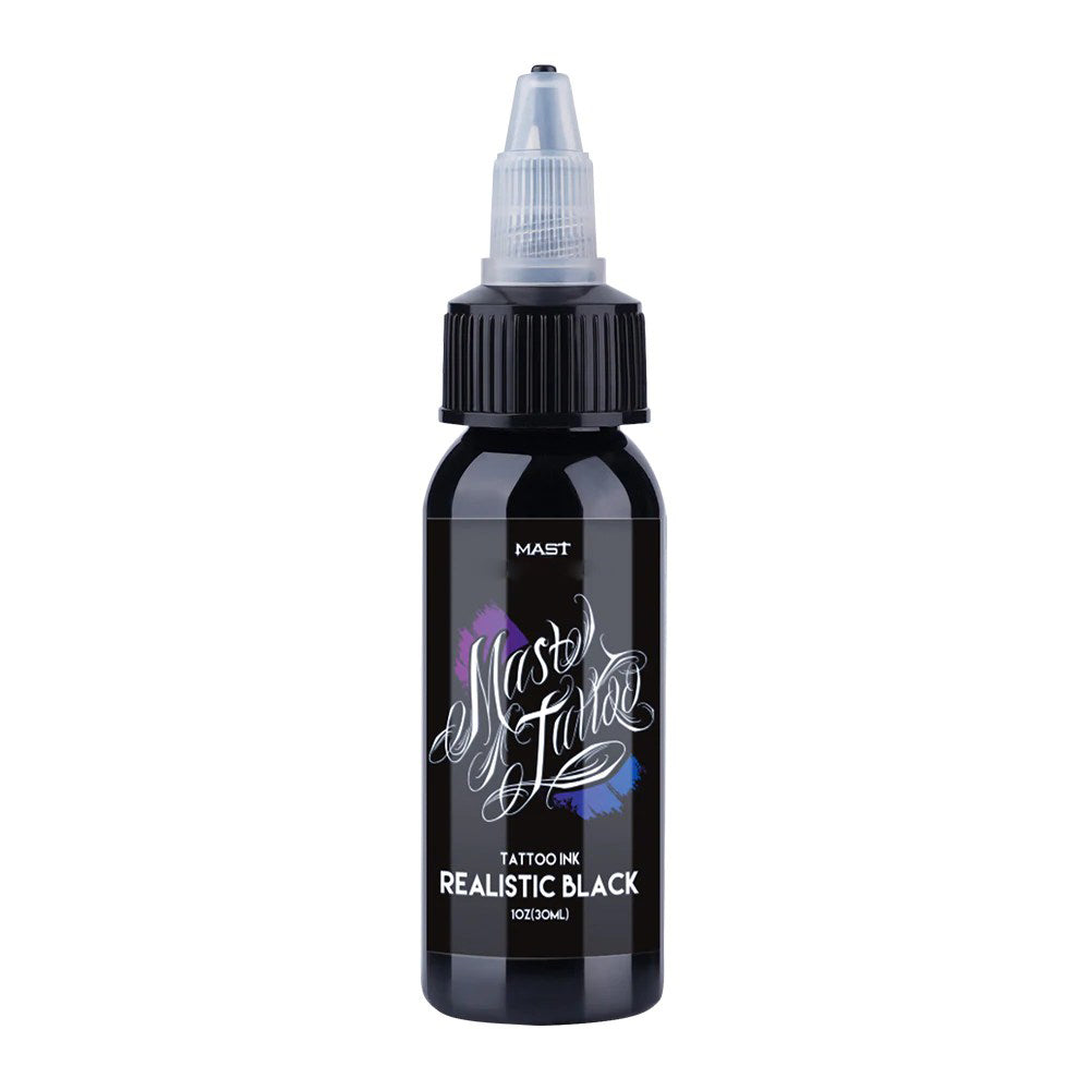 Mast Tattoo Ink Triple Black / High White / Realistic Black / Oriental Black - Dragonhawktattoos