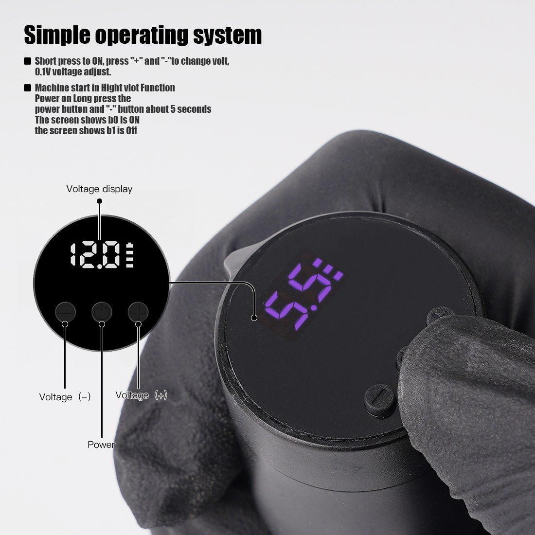 Dragonhawk T1 Wireless Battery Tattoo Power Supplies - Dragonhawktattoos