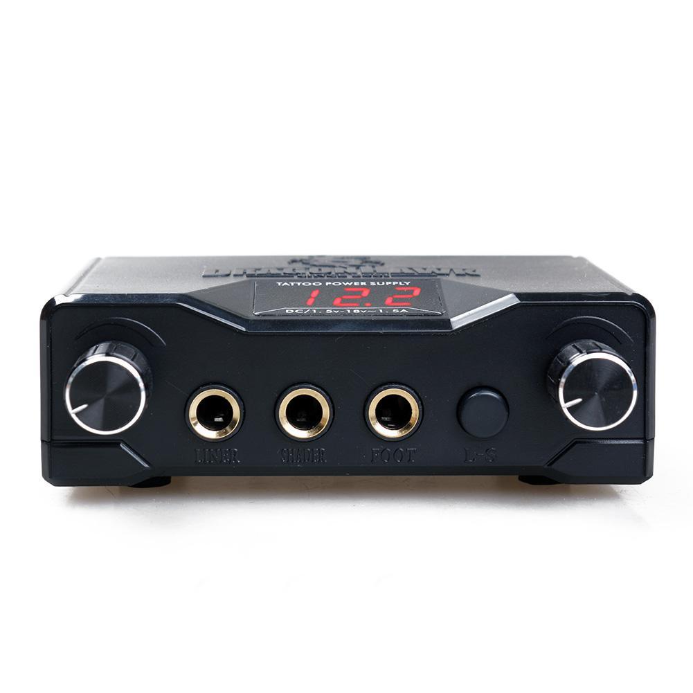 Dragonhawk Lcd Dual Tattoo Power Supply - Dragonhawktattoos