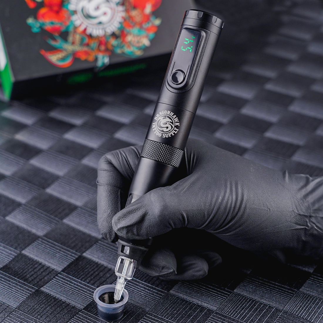 Dragonhawk X4 Wireless Tattoo Pen Machine - Dragonhawktattoos