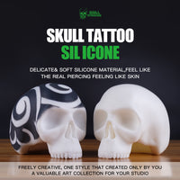 Dragonhawk Tattoo Blank Practice Skin Skull Tattoo Silicone - Dragonhawktattoos