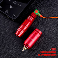 Dragonhawk Mast Tour Wireless Tattoo Kit ( Colour: Red ) - Dragonhawktattoos