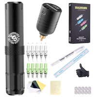 Dragonhawk S6 Rotary Tattoo Machine Black Tattoo Kits - Dragonhawktattoos