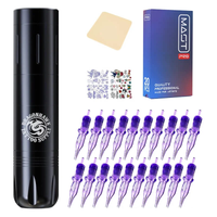 Dragonhawk X3 PRO Wireless Pen Machine Kit With Mast Pro Cartridges for Beginners - Dragonhawktattoos