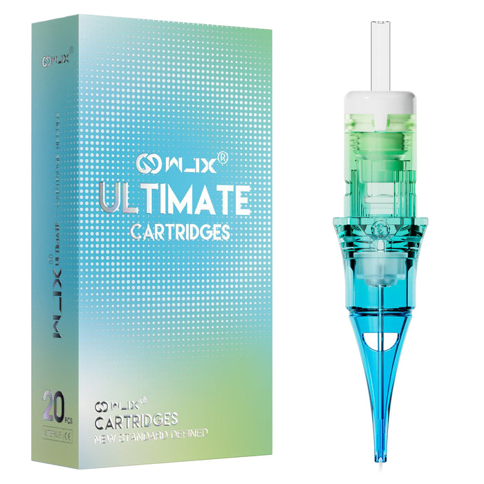 WJX ULTIMATE SMP Permanent Beauty Cartridge Needles - Box of 20 - Dragonhawktattoos