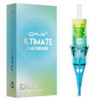 WJX ULTIMATE Cartridge Needles 0.3MM 3.5mm Taper(RS) Round Shader - Box of 20 - Dragonhawktattoos