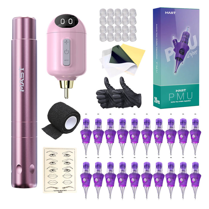 Mast Tour Air Wireless Tattoo Machine Advanced Bundle - Dragonhawktattoos