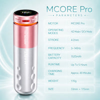 Mast Racer Pro Wireless PMU Machine 4.2mm Stroke MCORE-Pro Motor