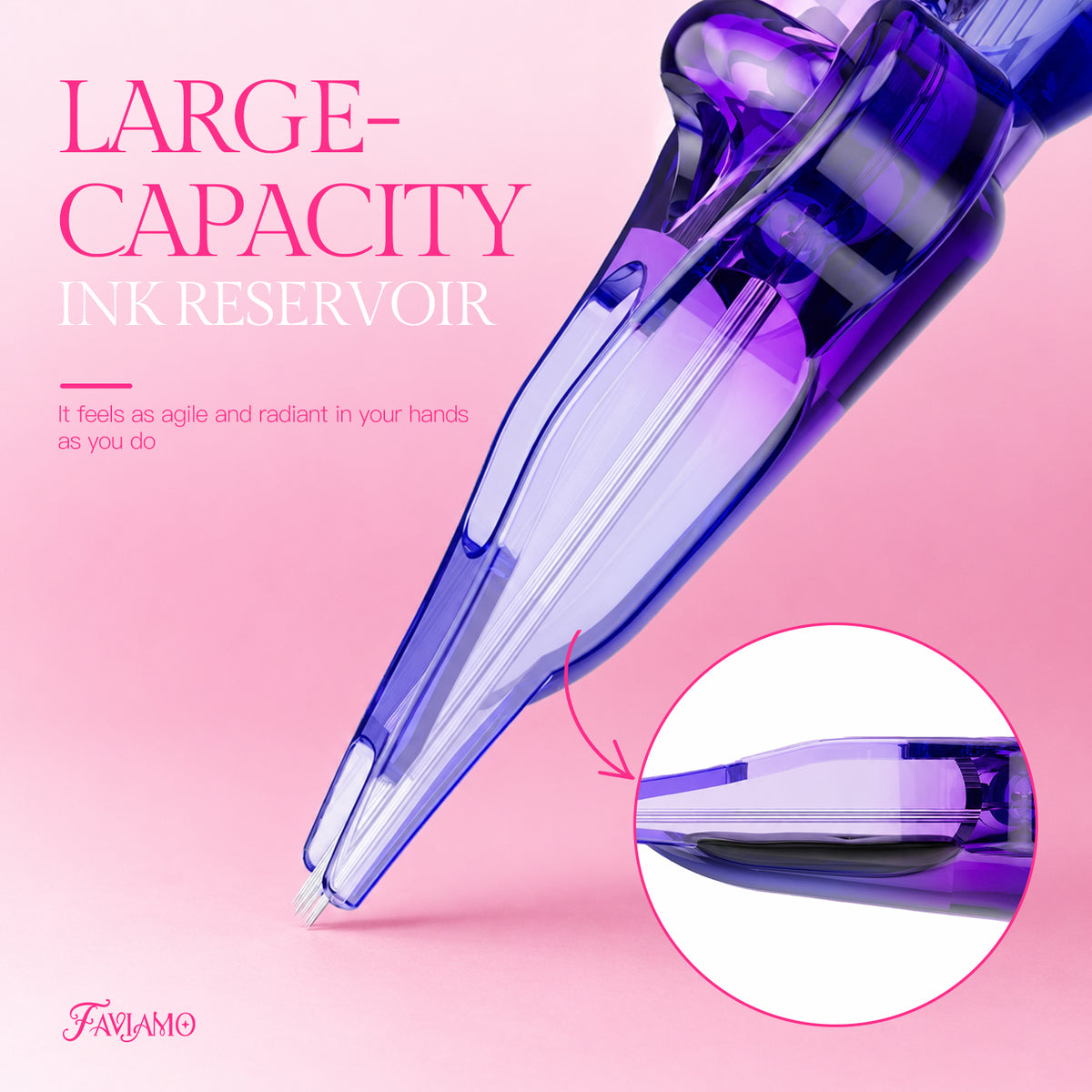 Faviamo Tattoo Cartridges Round Liner - Box of 20 - Dragonhawktattoos