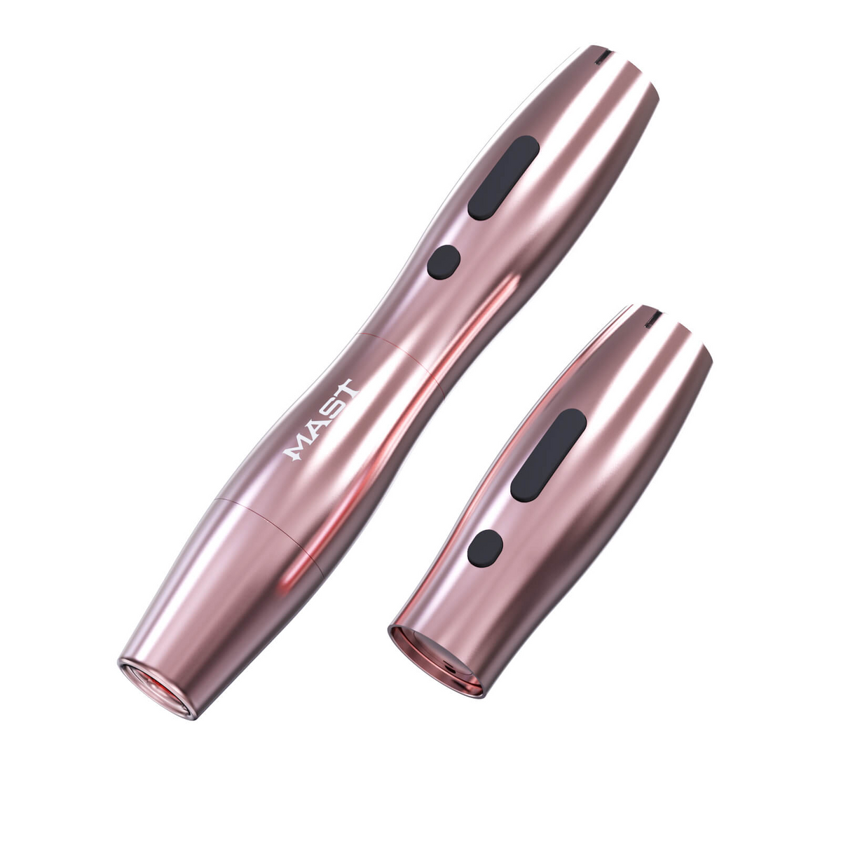 10 sets Mast Mast Wireless P20 Tattoo Machine con 2,5 mm de maquillaje permanente de trazo (2 baterías ver).