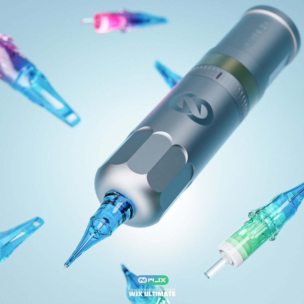 WJX Ultimate Carturidges Needles da 0,3 mm da 3,5 mm (RS) shader rotondo - scatola di 20