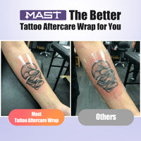 Mast Tattoo Aftercare Wrap Dual-Tear Tattoo Protection Film - Dragonhawktattoos