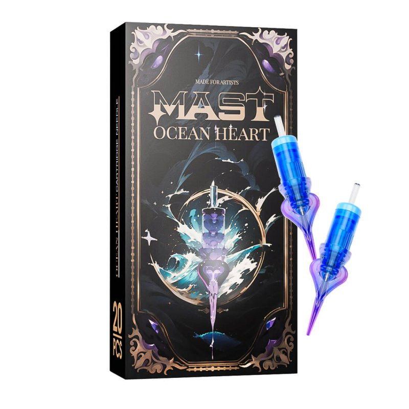 Mast Ocean Heart Cartridges Needles Mixed Size-10/20/50 boxes