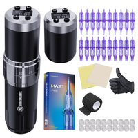 Dragonhawk Wireless Tattoo Machine Kit With 20pcs Tattoo Needles - Dragonhawktattoos