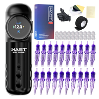 Mast Archer S Ultra Fast Charging Wireless Tattoo Kit With 20PCS Cartridges Needles - Dragonhawktattoos