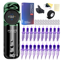 Mast Archer S Ultra Fast Charging Wireless Tattoo Kit With 20PCS Cartridges Needles - Dragonhawktattoos
