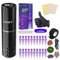 Mast A1 Pro Wireless Tattoo Pen Machine Tattoo Kit for Beginner - Dragonhawktattoos