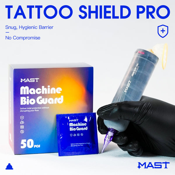 MAST Machine Bio Guard Tattoo Shield Pro Medical Grade 50pcs - Dragonhawktattoos