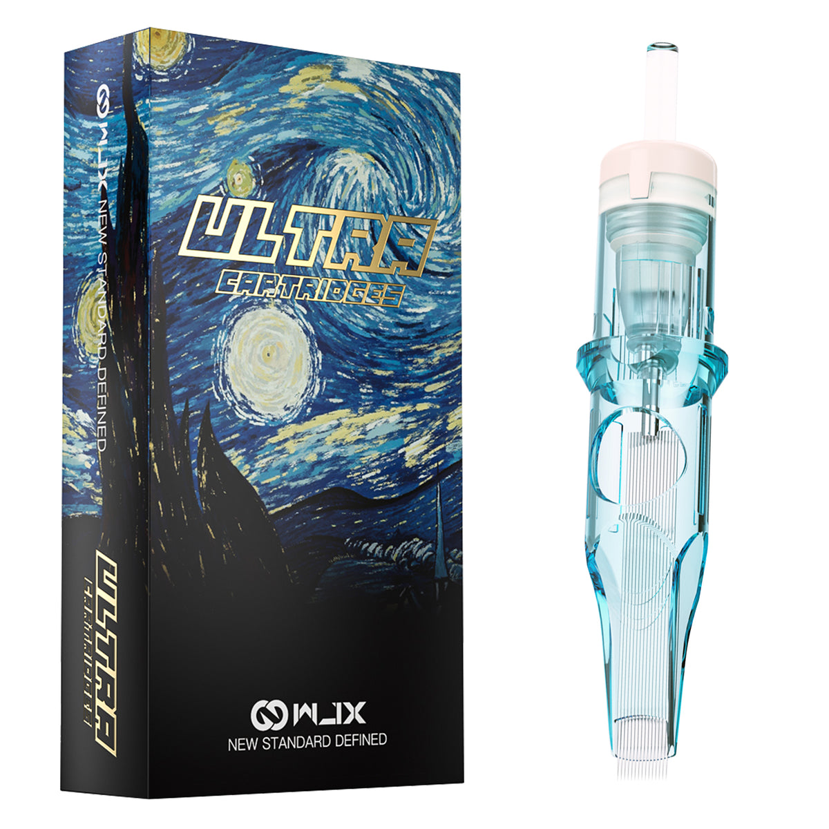 WJX Ultra Innovation Tattoo Cartridge Needles 0.35MM(M-1) Magnum - Box of 20 - Dragonhawktattoos