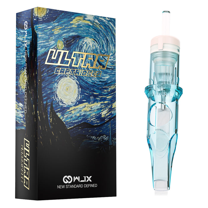 WJX Ultra Innovation Tattoo Cartridge Needles 0.35MM(M-1) Magnum - Box of 20 - Dragonhawktattoos