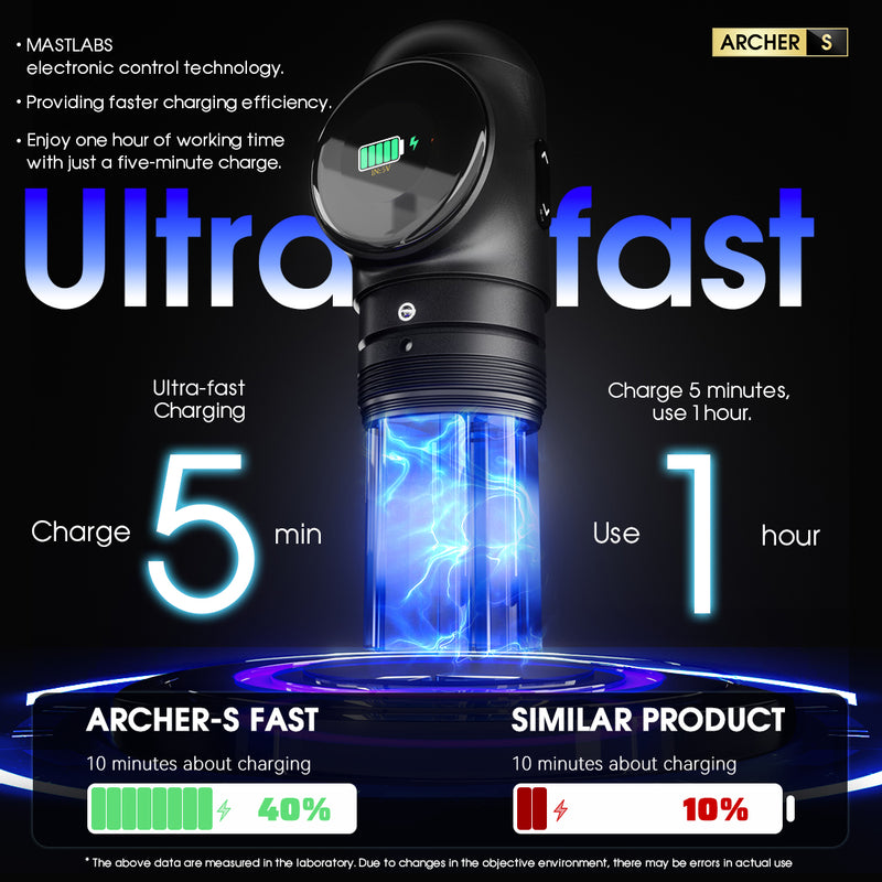 Mast Archer S Ultra Fast Charging Wireless Tattoo Machine - Dragonhawktattoos