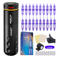 Mast Tattoo Racer Pro Tattoo Machine Gun Wireless 4.2mm Stroke Mcore-pro Motor - Dragonhawktattoos