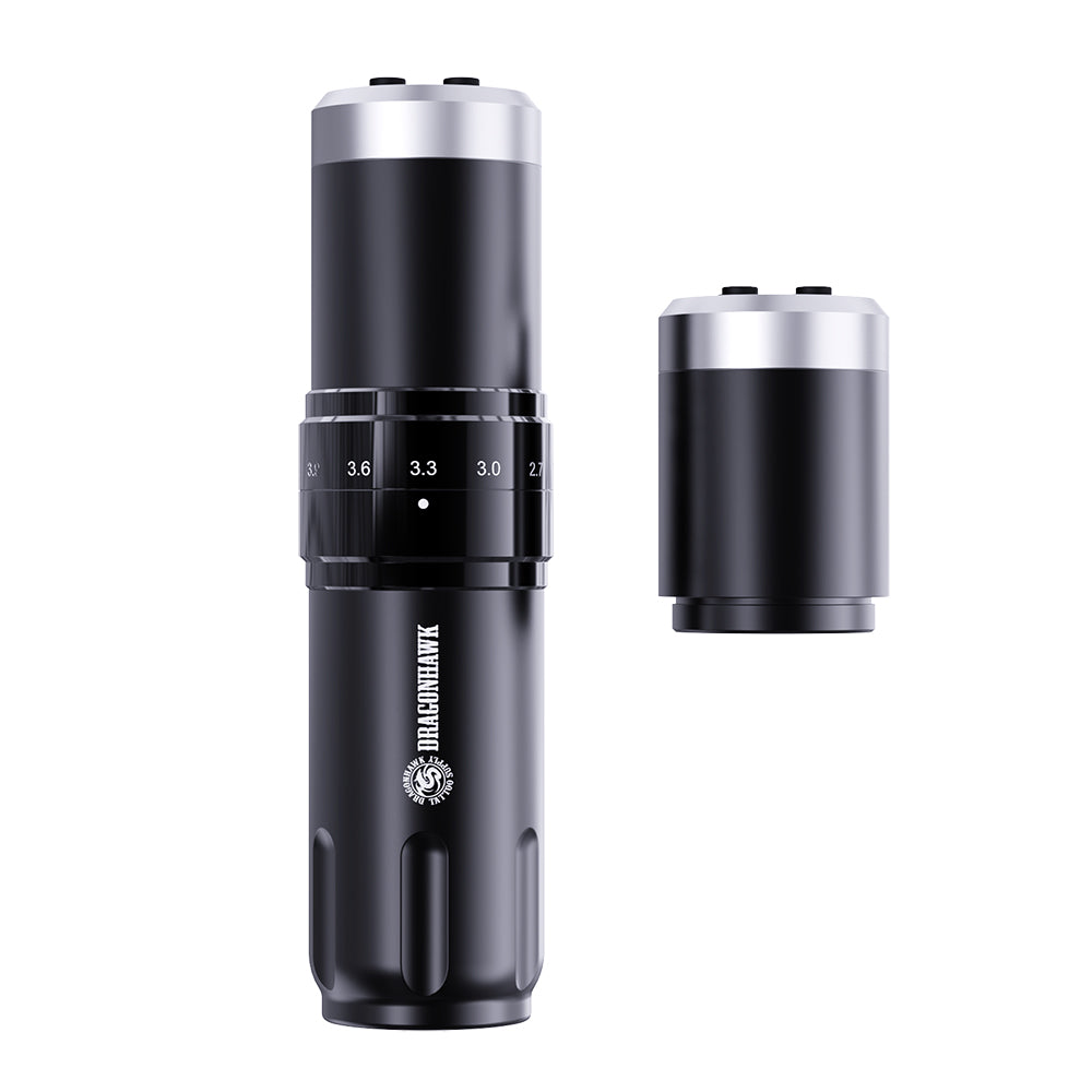 Dragonhawk Wireless Tattoo Machine Kit With 20pcs Tattoo Needles - Dragonhawktattoos