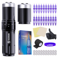 Dragonhawk Wireless Tattoo Machine Kit With 20pcs Tattoo Needles - Dragonhawktattoos