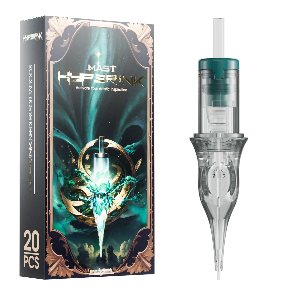 Mast Hyperink Pro Tattoo Needles Round Shader Ink Storage - Dragonhawktattoos