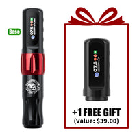Dragonhawk Atom2 Wireless Tattoo Machine Pen 2.8mm Stroke RCA Jack Part Supply - Dragonhawktattoos