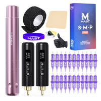 Mast Tour Air Wireless Tattoo Machine Kit with Two Batteries - Dragonhawktattoos