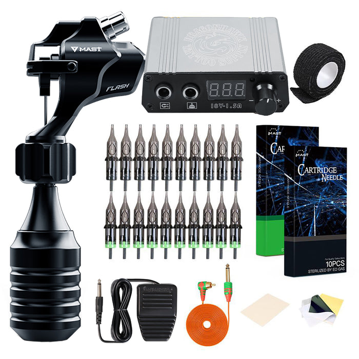Kit de machine rotative Mast Flash 20pcs CARTRIDGES AIMELLES AIMELLES