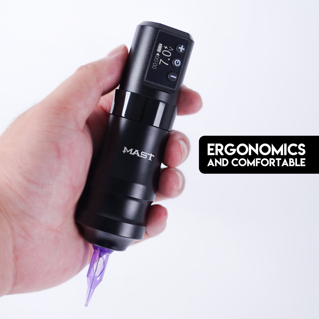 Mast Mini Wireless Pro Tattoo Pen Machine Fast Charge