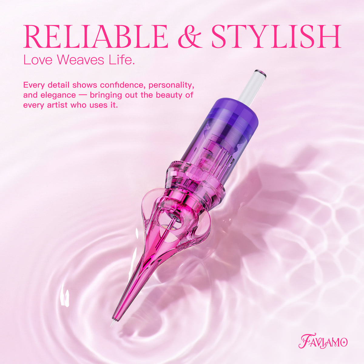 Faviamo Tattoo Cartridges Round Liner - Box of 20 - Dragonhawktattoos