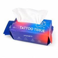 MAST Lint‑Free Disposable Tattoo Non‑Woven Wipes, Dry & Wet Use for Tattoo Cleaning