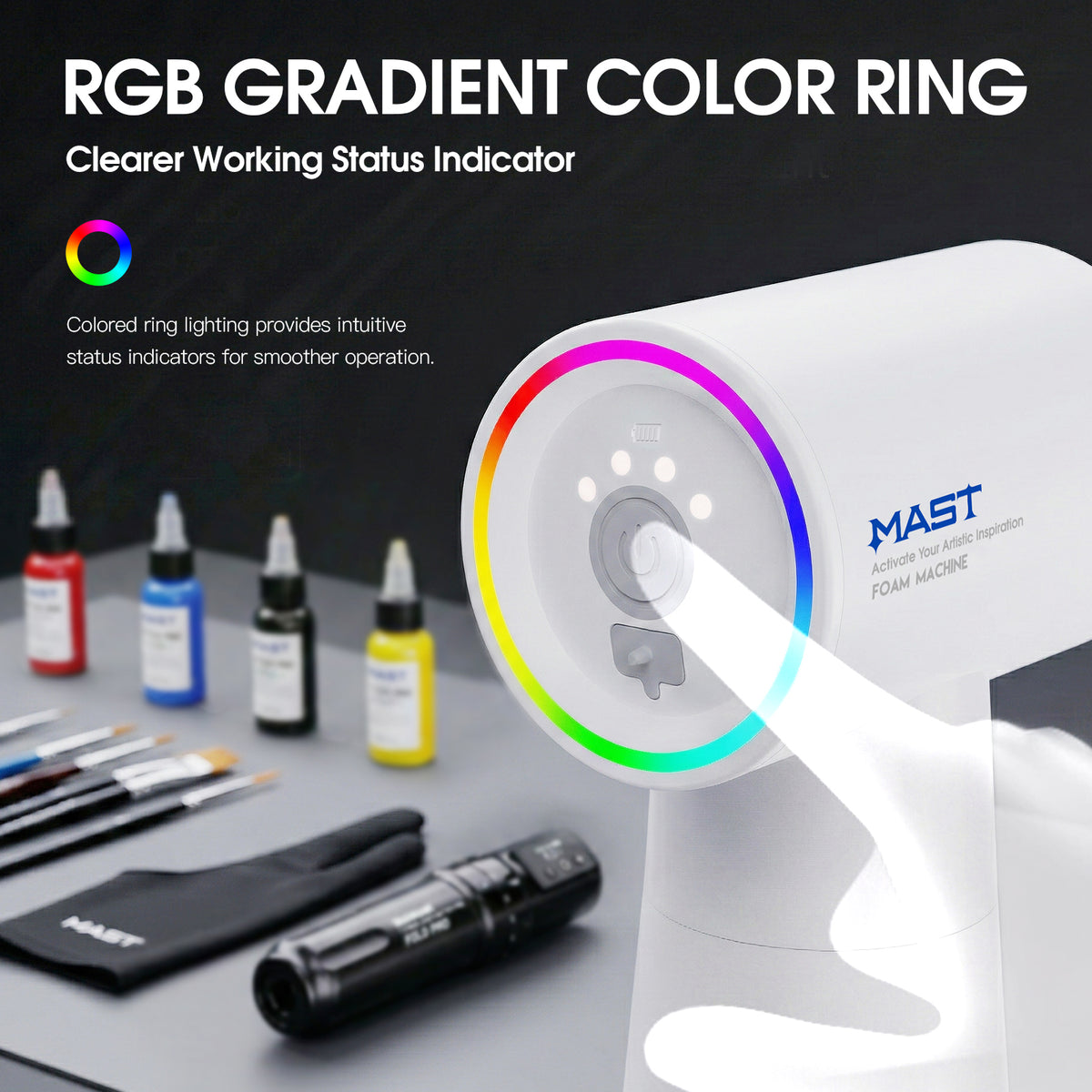 MAST Foam Machine Professional Cleaning & Sanitary Workflow Tool - Dragonhawktattoos