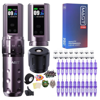 Dragonhawk Mast Fold2 Pro Machine Pen Wireless Professional Bundle (2 Batteries ver) - Dragonhawktattoos