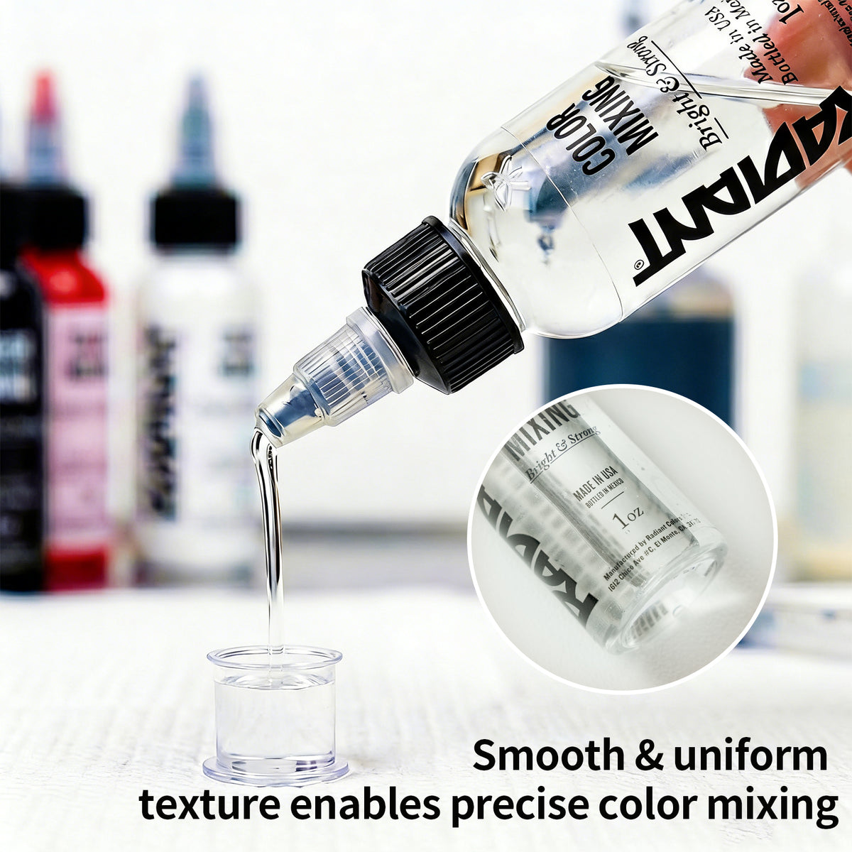 Radiant Tattoo Color Mixing Solution Color 1OZ - Dragonhawktattoos