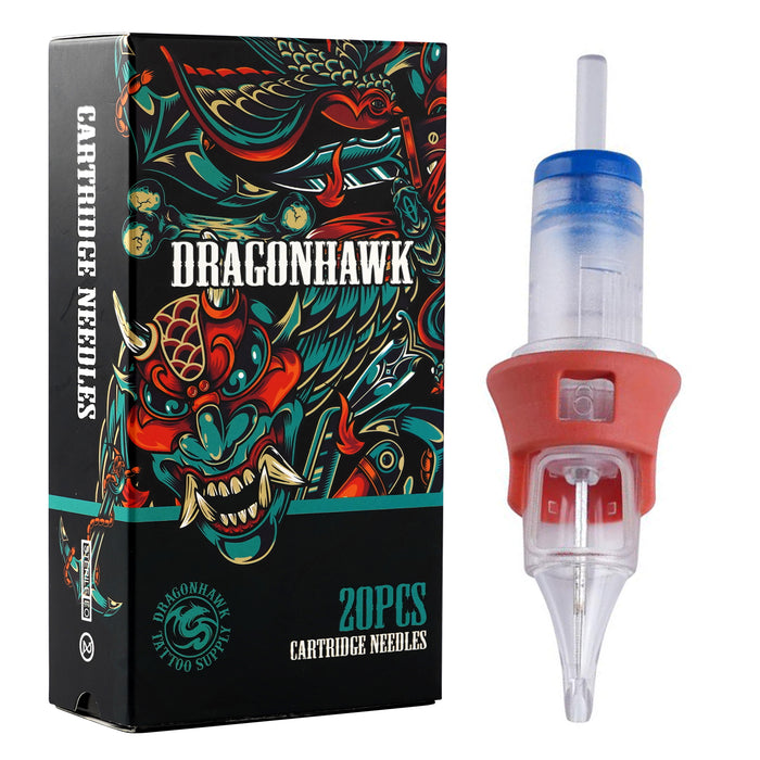 Dragonhawk Tattoo SMP Permanent Makeup Cartridge Nåle Æske med 20 stk