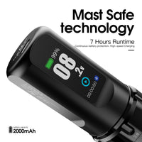 Mast Flip4 Pro Wireless Tattoo Machine Pen 2.5mm-4.5mm Strokes Length - Dragonhawktattoos