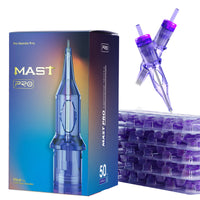Mast Pro Tattoo Cartridges Needles 50Pcs Mixed Size Round Liner Magnum - Dragonhawktattoos