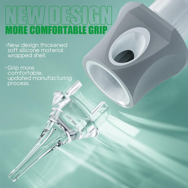 Dragonhawk Glide Extra Smooth Tattoo Cartridges Permanent Makeup 50Pcs - Dragonhawktattoos