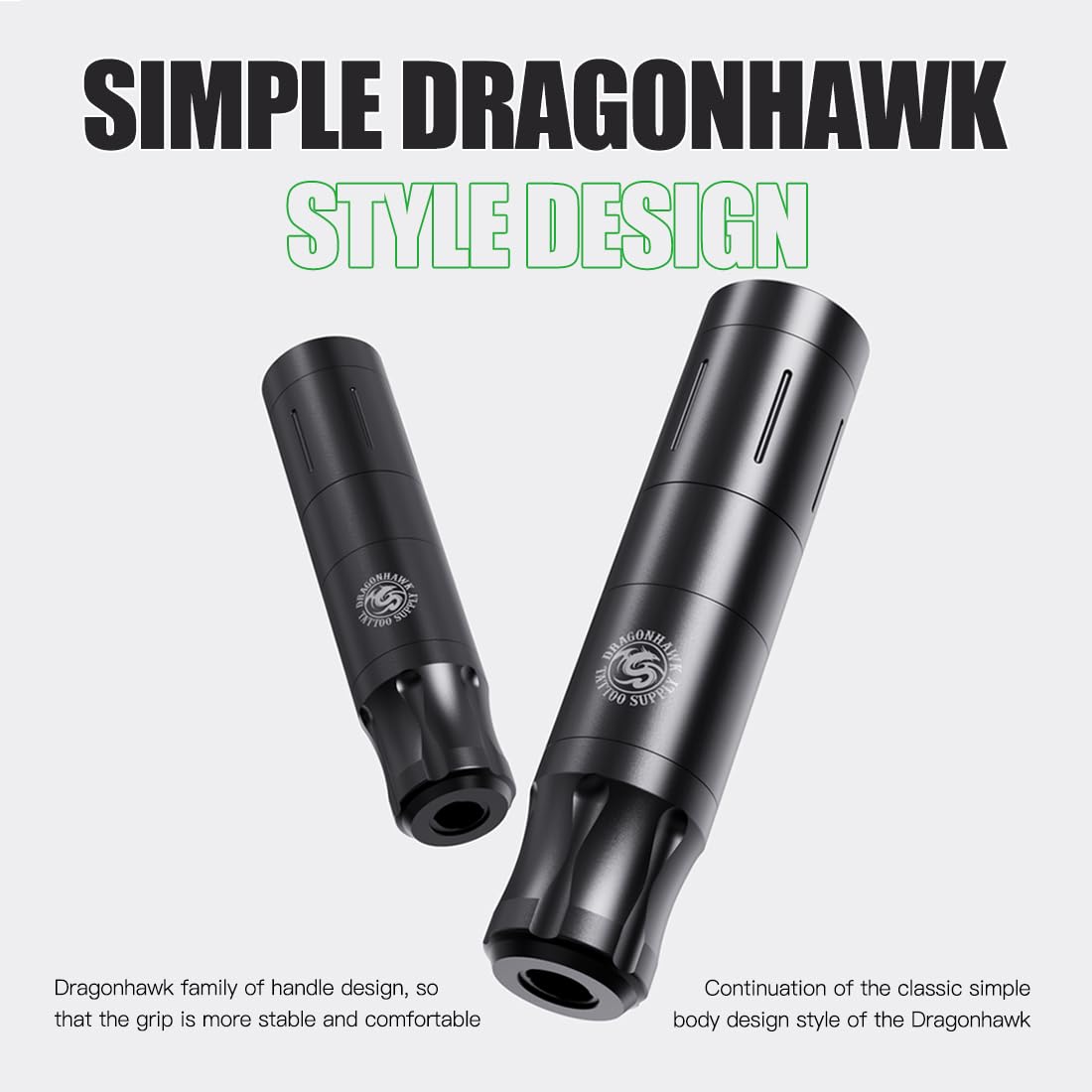 Dragonhawk A3 Wireless Tattoo Pen Kit for Beginners - Dragonhawktattoos