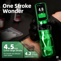 Mast Fold Pro Year of the Horse Edition Wireless Tattoo Pen Machine  2.5-4.5mm 7 Adjustable Strokes
