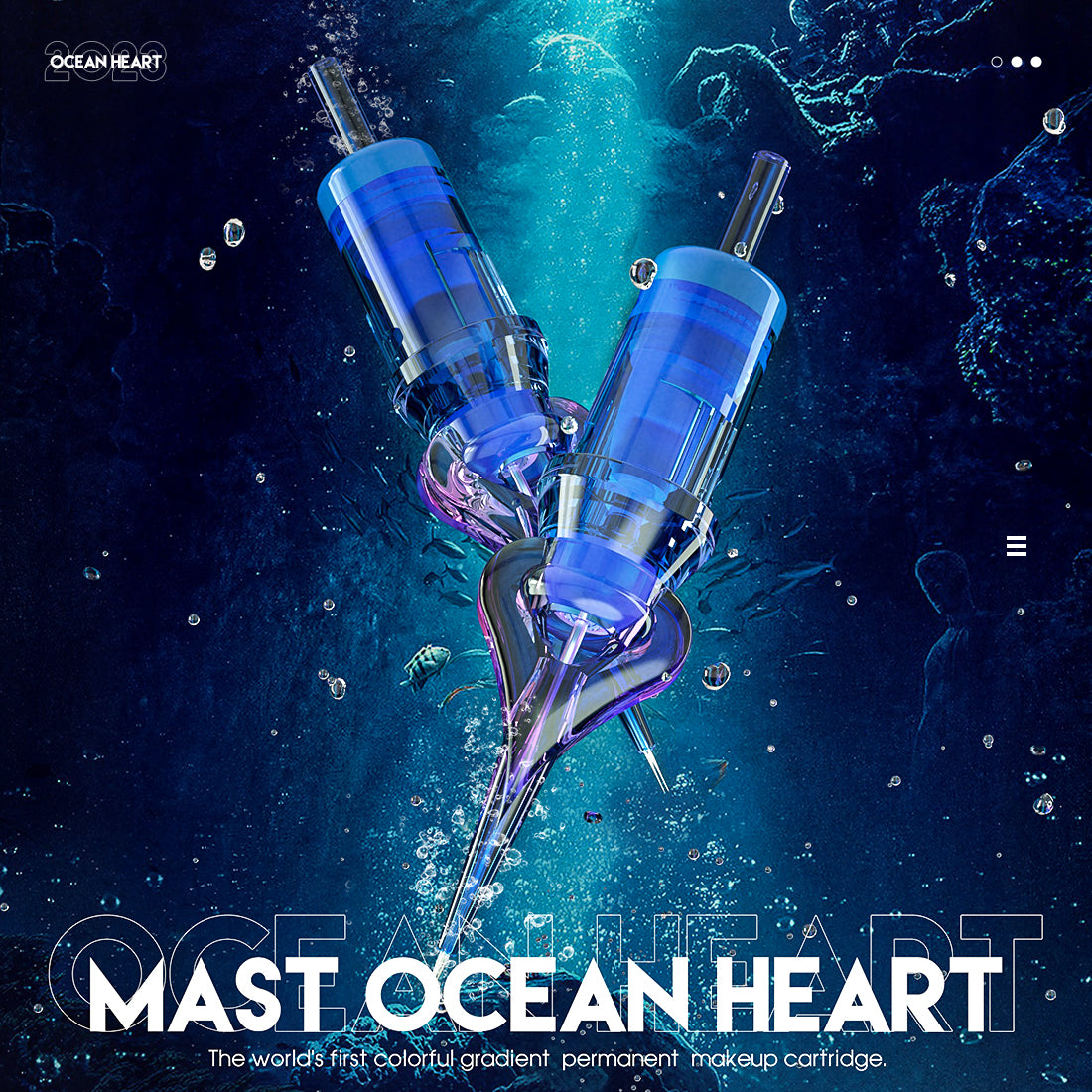 Mast Ocean Heart Cartridges Needles Mixed Size-10/20/50 boxes