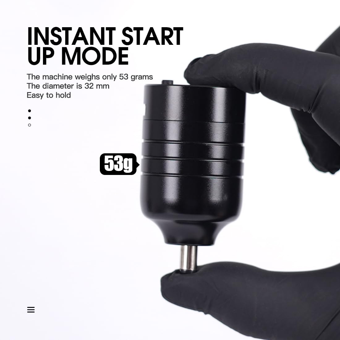 Dragonhawk Atom Rotary Pen Tattoo Machine set con inchiostro