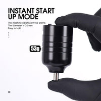 Dragonhawk Atom Rotary Pen Tattoo Machine set con inchiostro