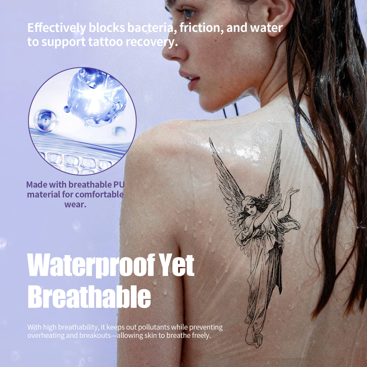 Mast Tattoo Aftercare Wrap Dual-Tear Tattoo Protection Film - Dragonhawktattoos