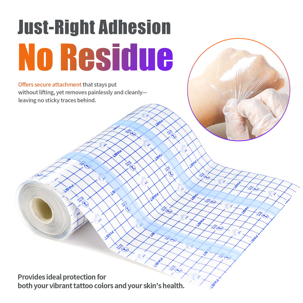 Mast Tattoo Aftercare Wrap Dual-Tear Tattoo Protection Film - Dragonhawktattoos