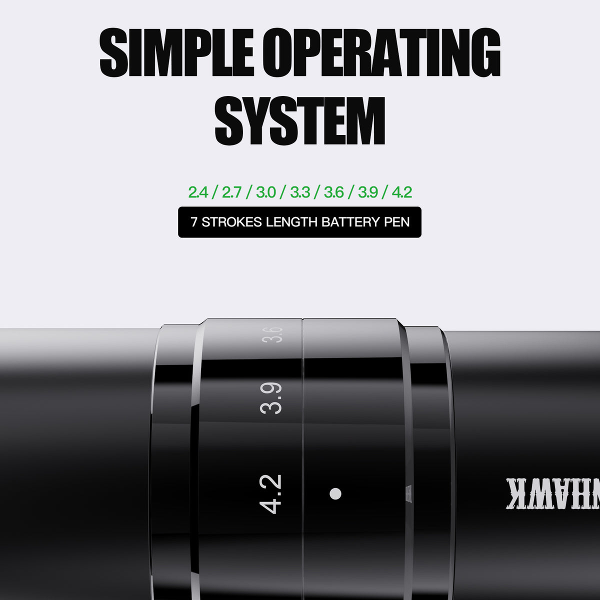 Dragonhawk L2 Pro Wireless Tattoo Pen Machine - Dragonhawktattoos